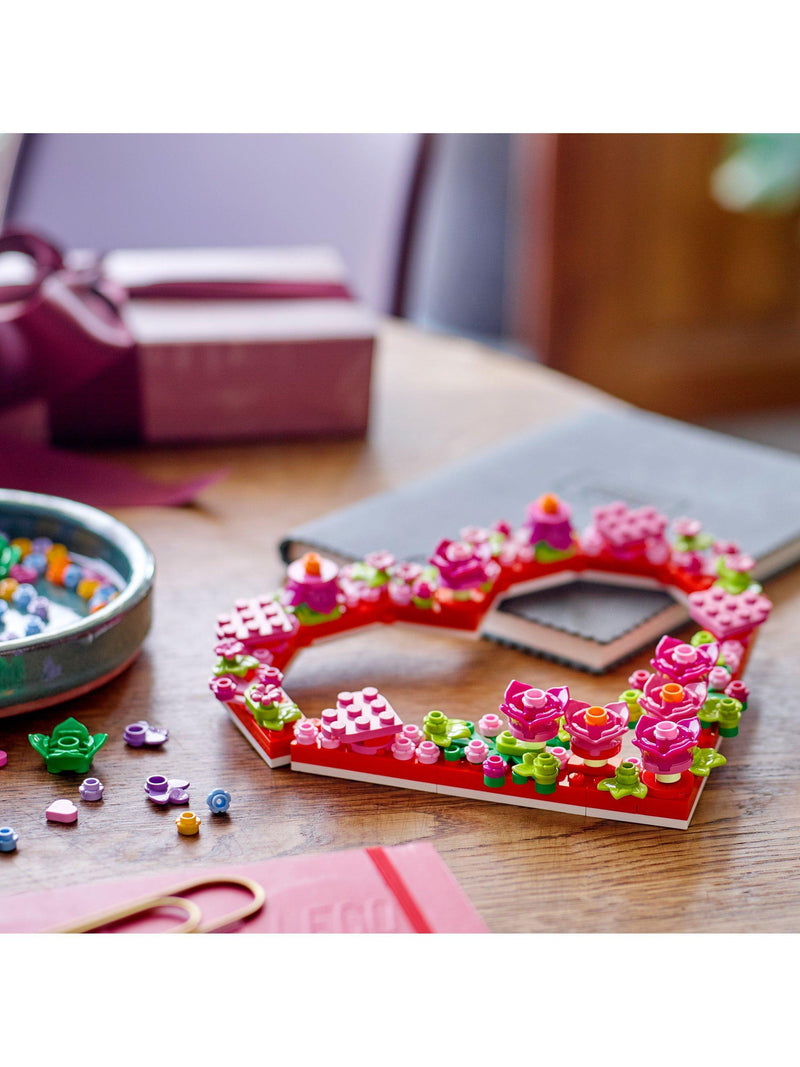 LEGO Heart Ornament building toy with 254 pieces, imported from the UK