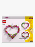LEGO Heart Ornament building toy with 254 pieces, imported from the UK