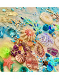 Rowandean Seaside Treasures embroidery kit 47x40cm, imported from the UK