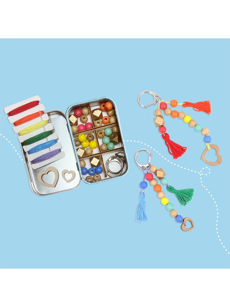 Cotton Twist tassel keyring craft kit (British brand)