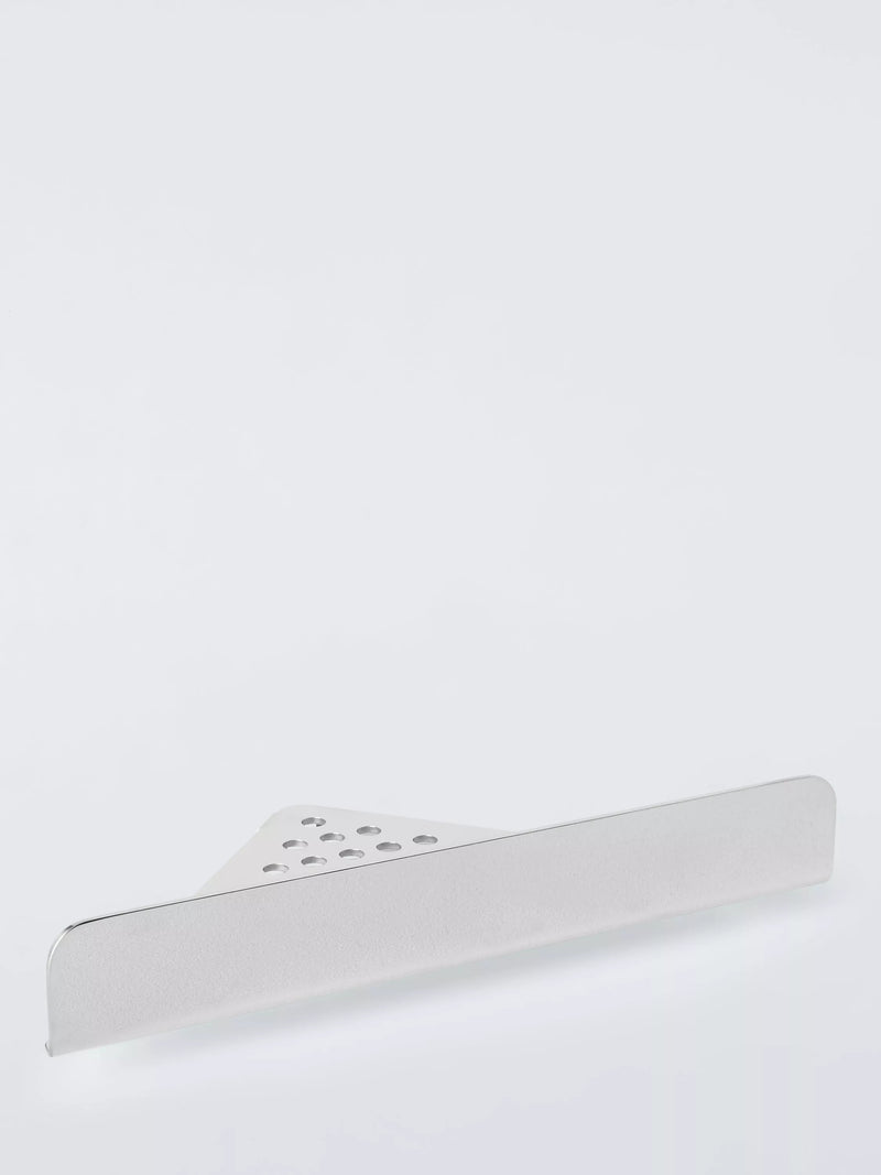 John Lewis Modernist corner shower shelf Silver, imported from the UK