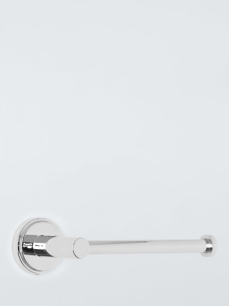 John Lewis chrome toilet roll holder 17x7x5cm, UK version