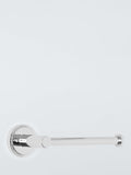 John Lewis chrome toilet roll holder 17x7x5cm, UK version