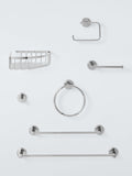 John Lewis chrome toilet roll holder 17x7x5cm, UK version
