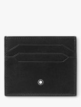 John Lewis Montblanc Meisterstück Leather Card Holder Black- Buy online at McGrocer