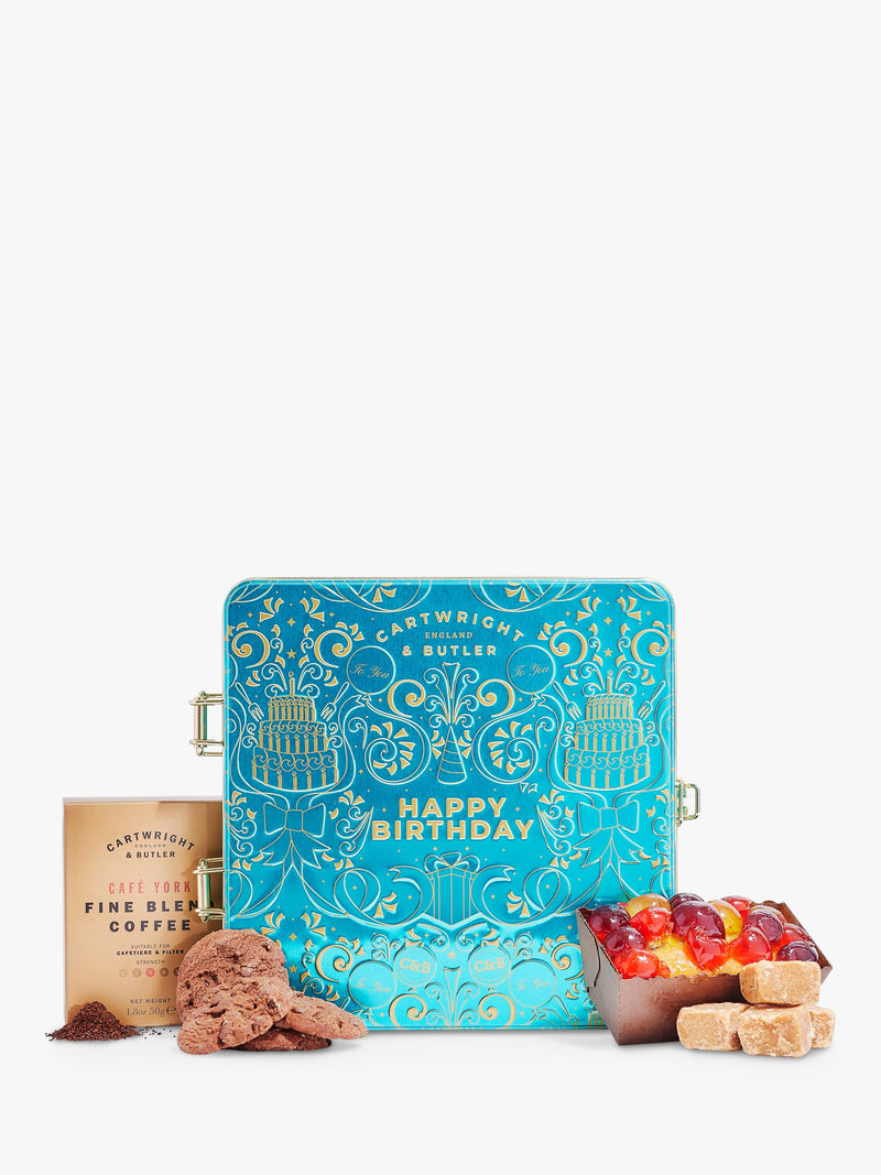 Cartwright & Butler Happy Birthday Treat Selection Tin - British product