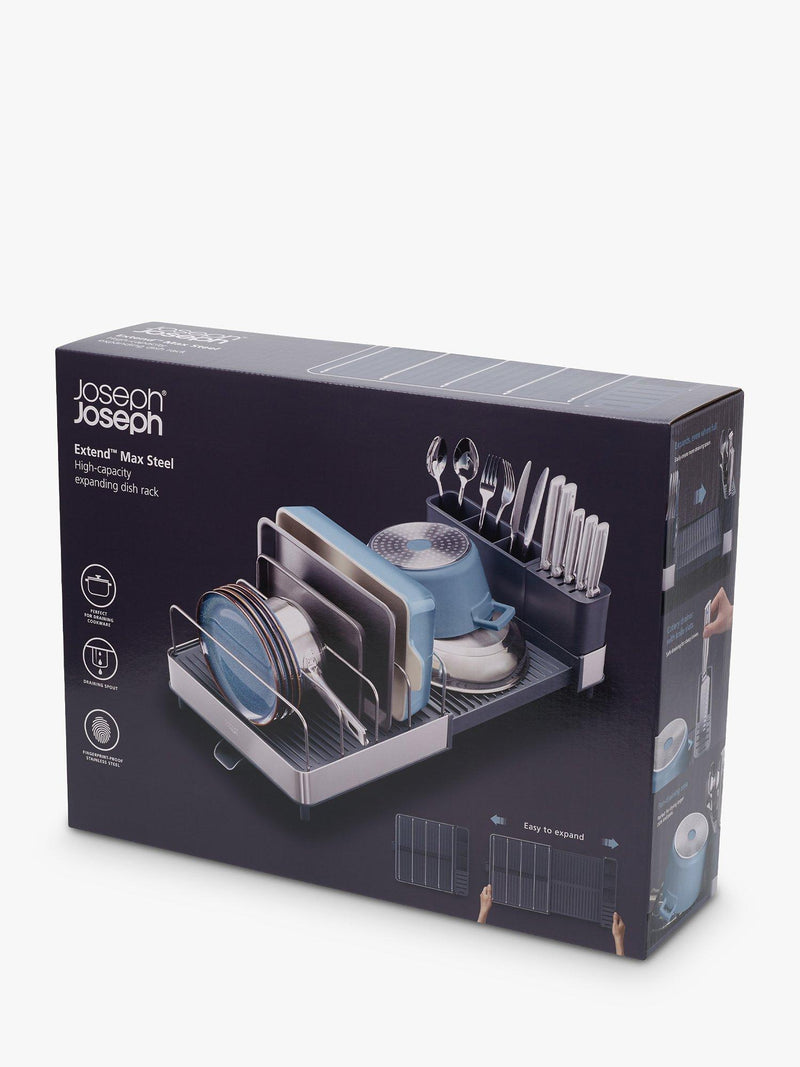 Joseph Joseph Extend Max Steel Dish Rack, UK version