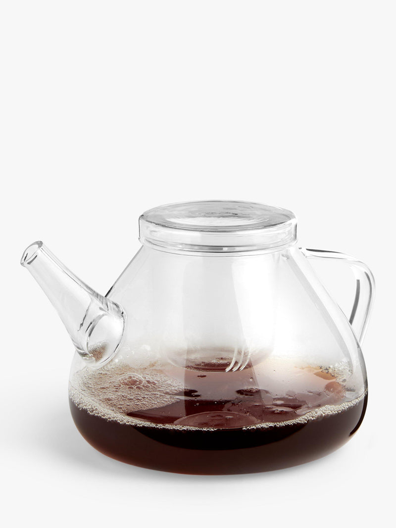 John Lewis borosilicate glass teapot with screw-on infuser, UK version