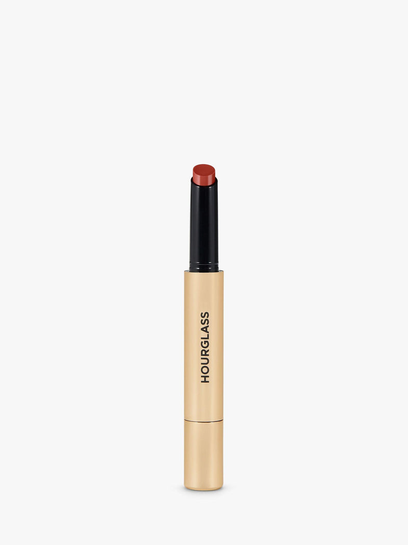 Hourglass volumising glossy lip balm in red, UK version