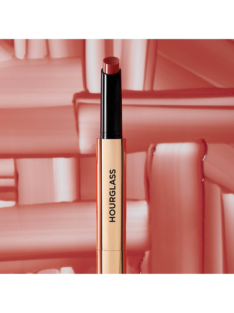 Hourglass volumising glossy lip balm in red, UK version