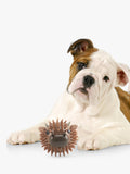 Kikkerland Highland Cow brown dog ball toy, UK version