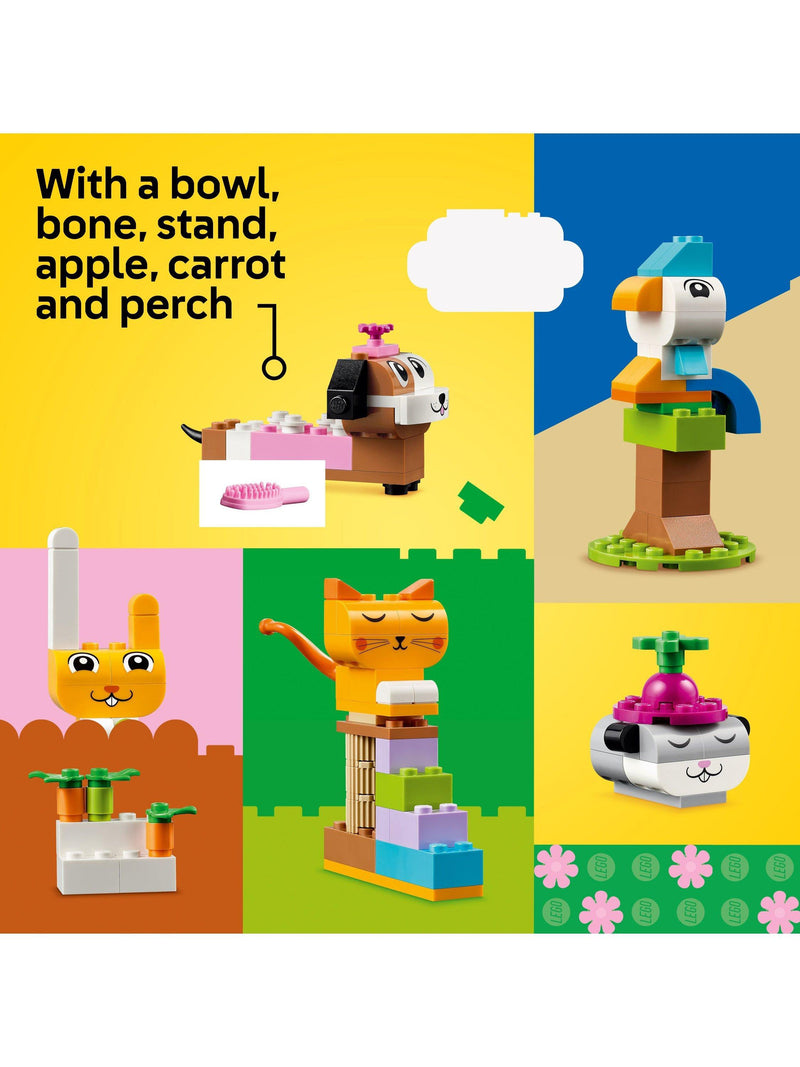 LEGO Classic Creative Pets building set 450 pieces - British product