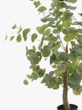 Floralsilk artificial eucalyptus tree in pot, green, 94cm height - British product