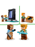 LEGO Minecraft Armoury Building Set with Character Figures (British brand)