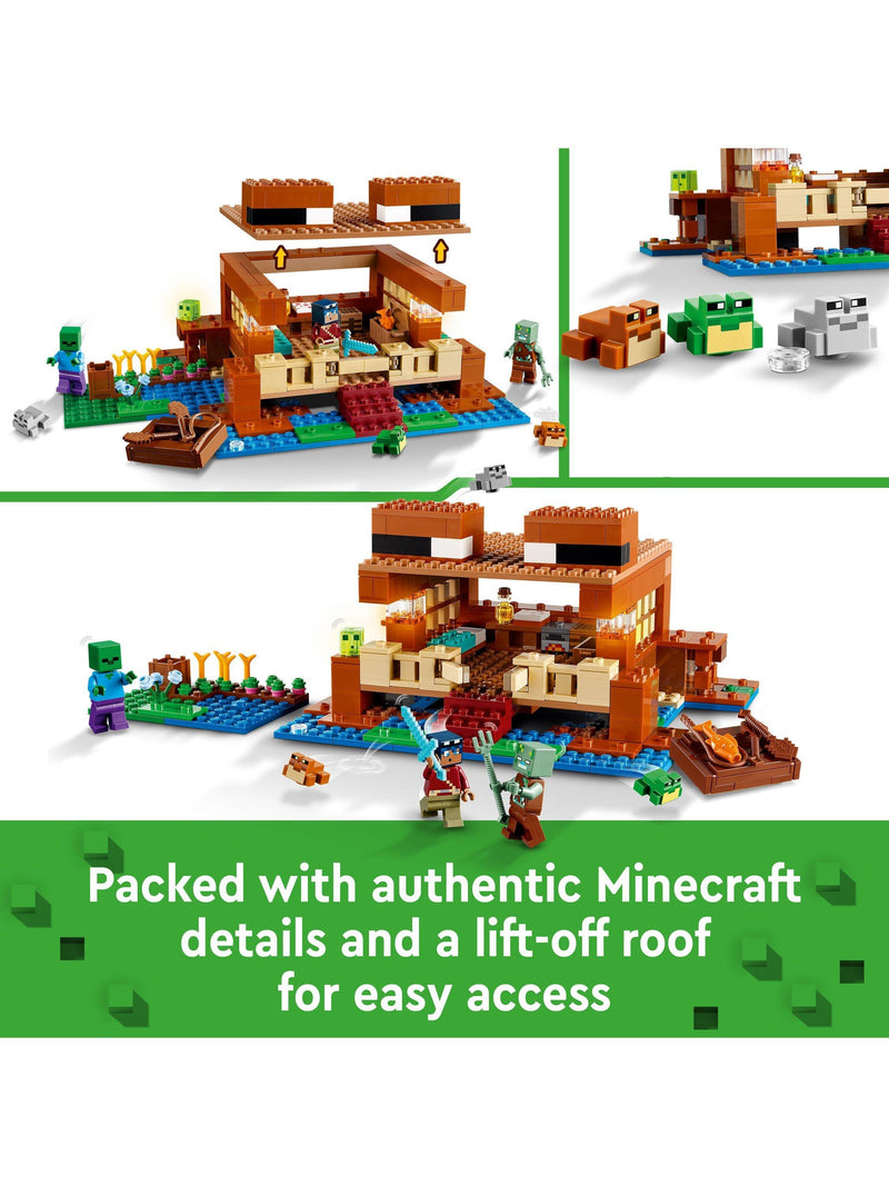 LEGO Minecraft Frog House building set 400 pieces, UK version