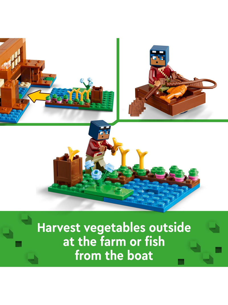 LEGO Minecraft Frog House building set 400 pieces, UK version