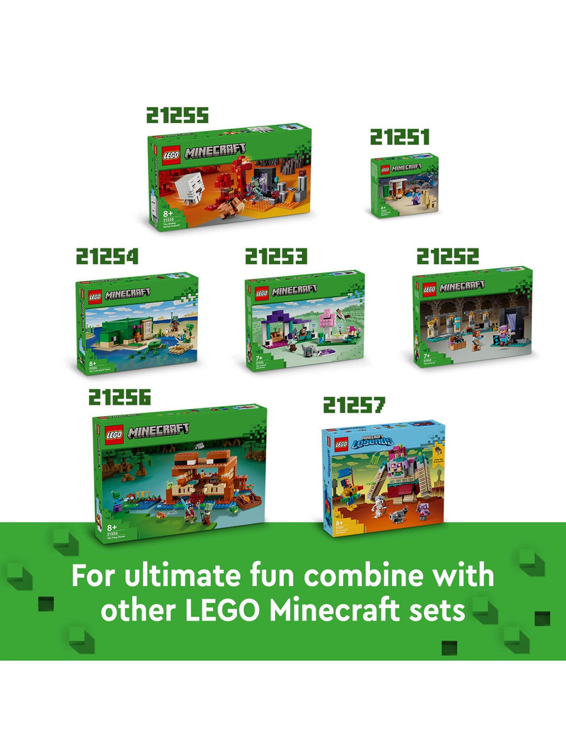 LEGO Minecraft Frog House building set 400 pieces, UK version