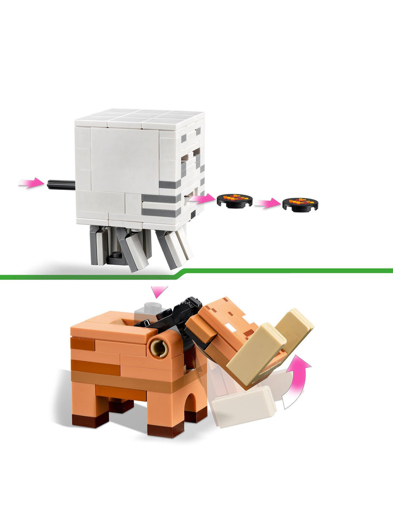 LEGO Minecraft Nether Portal Ambush set, imported from the UK