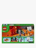 LEGO Minecraft Nether Portal Ambush set, imported from the UK