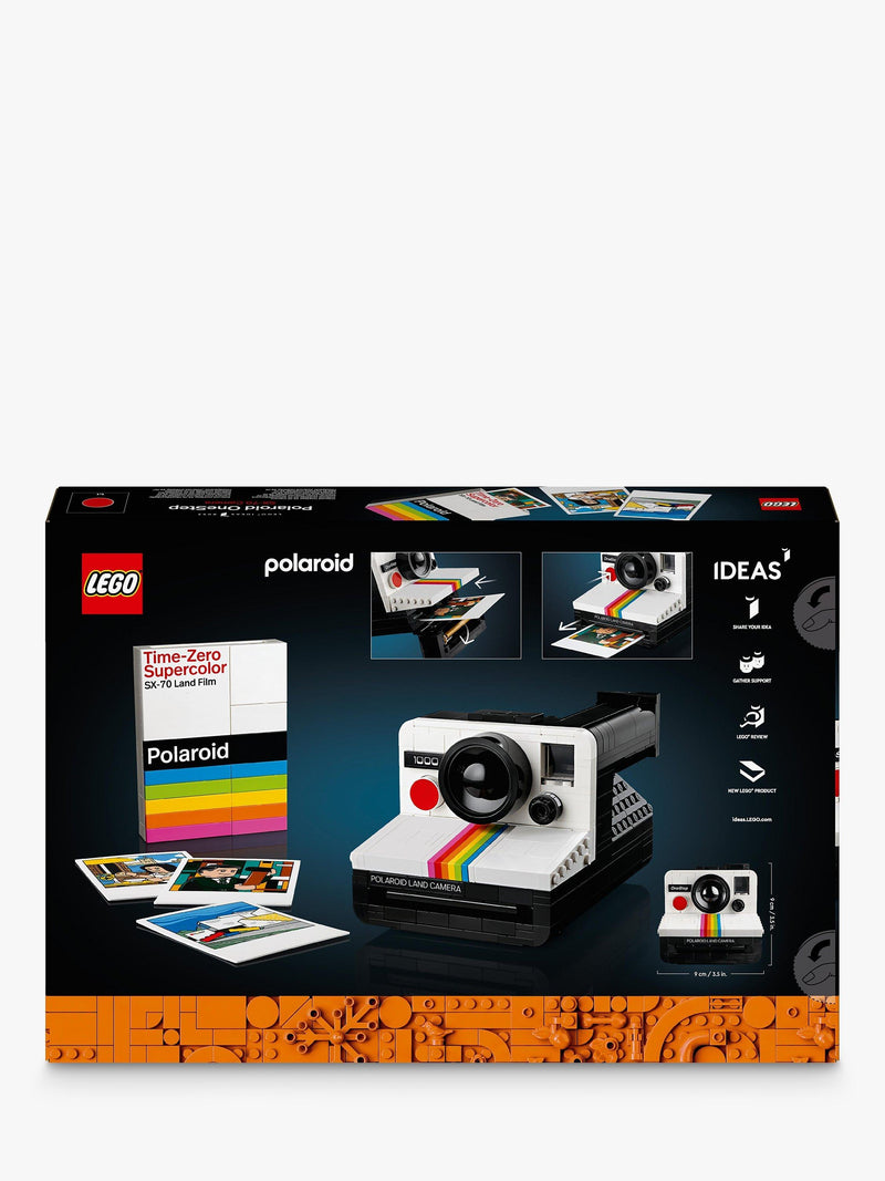 LEGO Ideas Polaroid OneStep SX-70 building set 516 pieces - British product