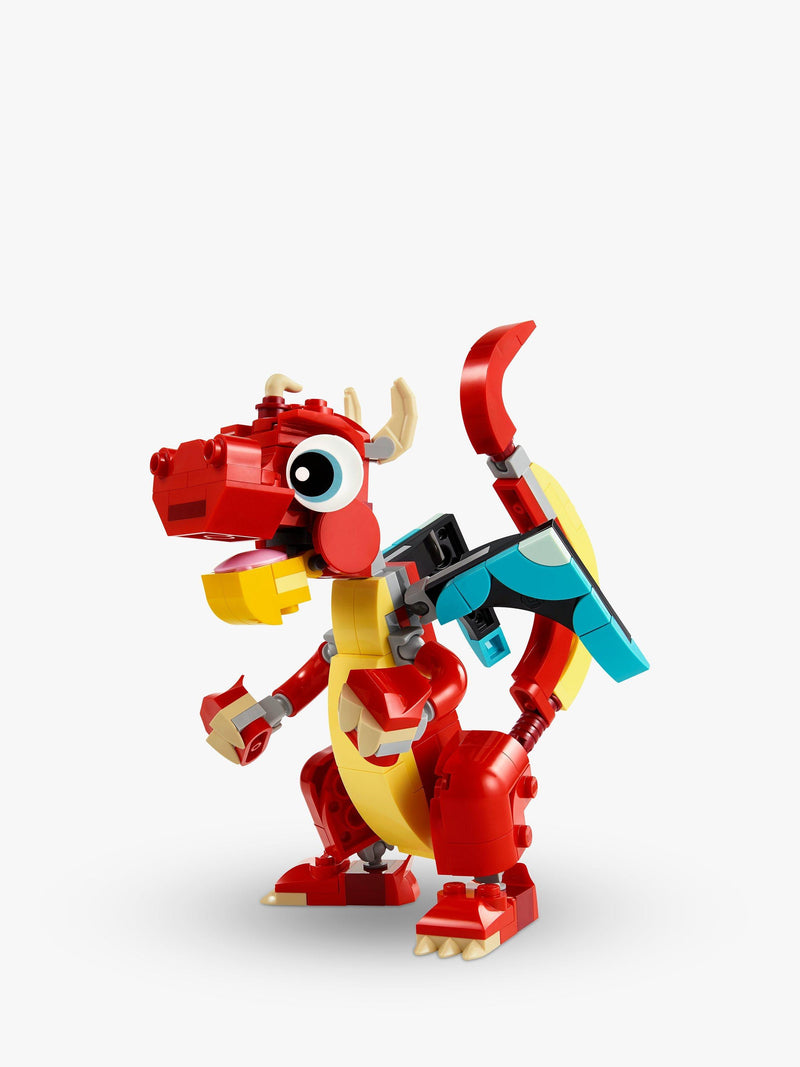 LEGO Creator Red Dragon building set 149 pieces, imported from the UK