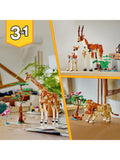 Lego Creator 3in1 Wild Safari Animals building set with 780 pieces, UK version