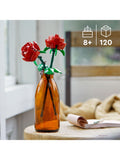 LEGO Botanicals red rose building set 120 pieces, imported from the UK