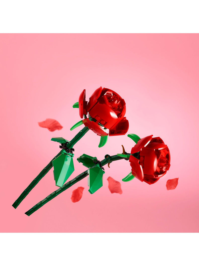 LEGO Botanicals red rose building set 120 pieces, imported from the UK