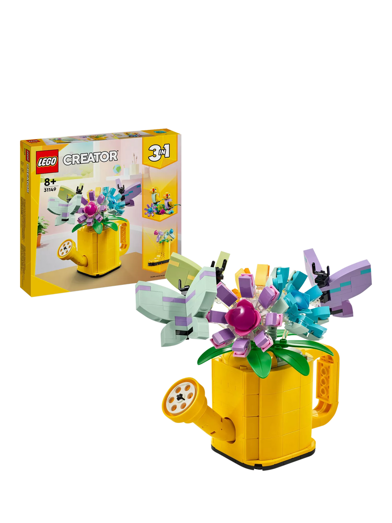 LEGO Creator 3in1 Flowers watering can building set, UK version
