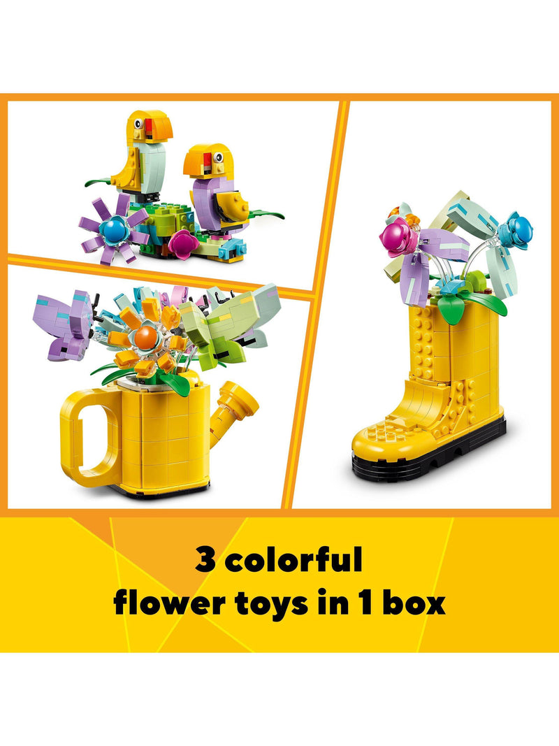 LEGO Creator 3in1 Flowers watering can building set, UK version