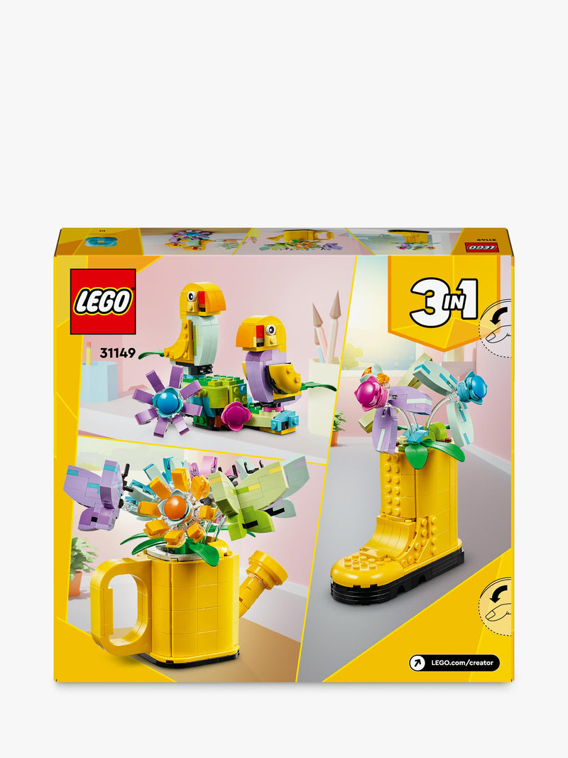 LEGO Creator 3in1 Flowers watering can building set, UK version
