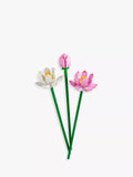 LEGO building set lotus flowers bouquet 220 pieces - British product