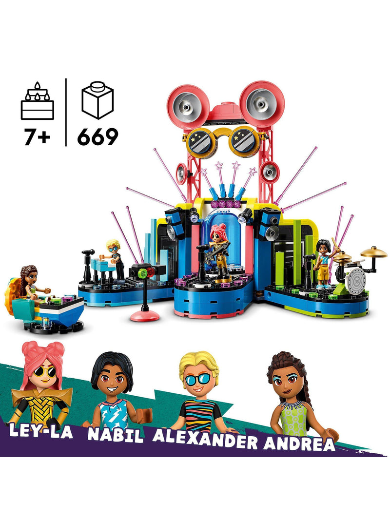 LEGO Friends Music Talent Show 42616 building set, imported from the UK