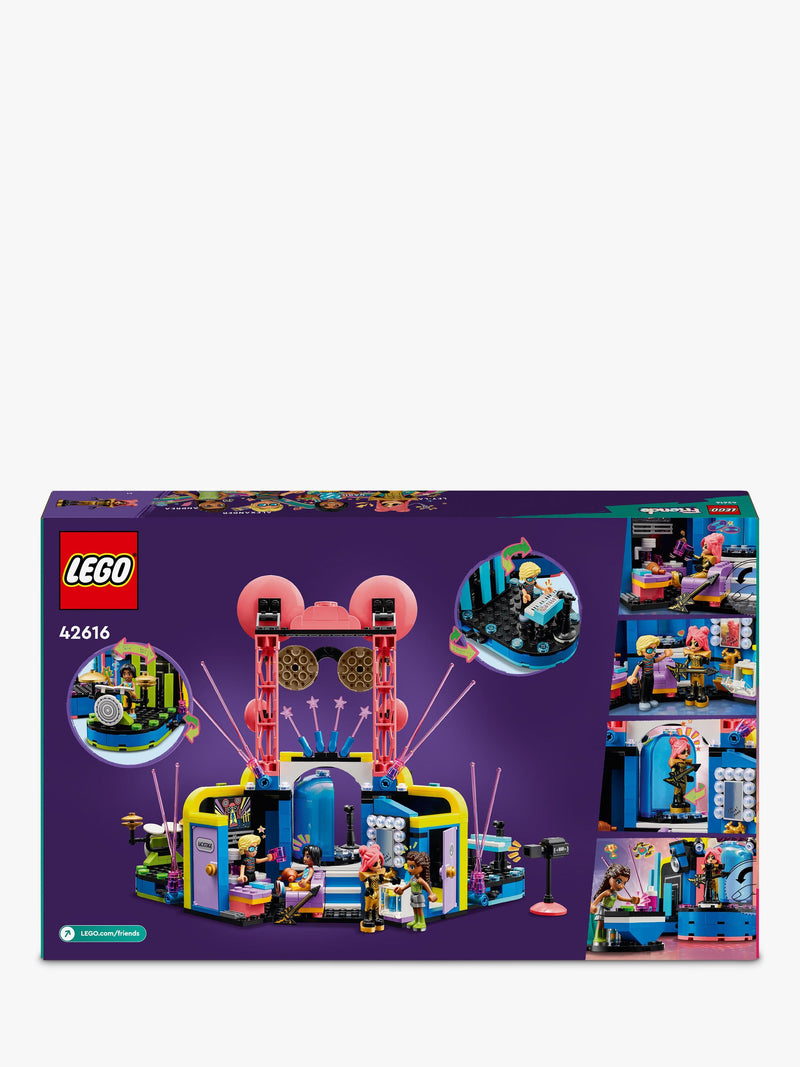 LEGO Friends Music Talent Show 42616 building set, imported from the UK
