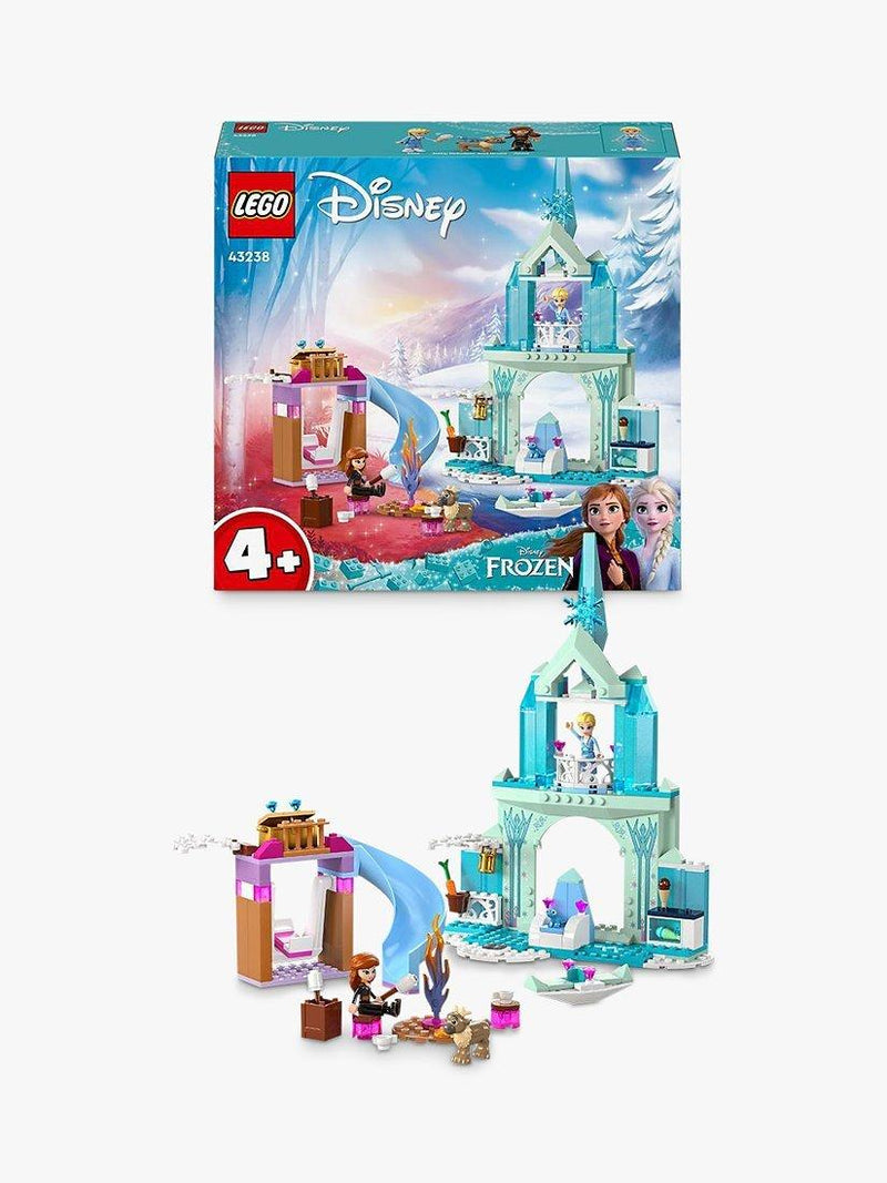 Frozen Castle Building Set with Elsa, Anna, and Character Figures