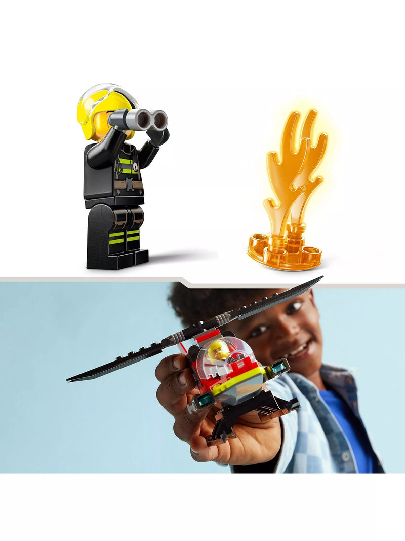 LEGO Fire Rescue Helicopter set 85 pieces, UK version