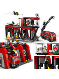 LEGO City Fire Station toy playset, UK version