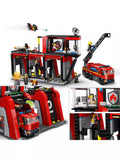 LEGO City Fire Station toy playset, UK version
