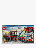 LEGO City Fire Station toy playset, UK version