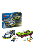 LEGO City Police Car Muscle Car Chase building set 213 pieces, UK version