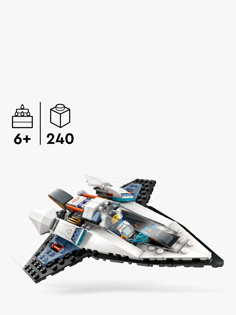 LEGO City Interstellar Spaceship 240 pieces building set, UK version