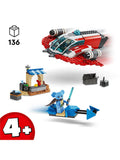 LEGO Star Wars The Crimson Firehawk building set 136 pieces, UK version