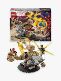 Marvel Spider-Man Final Battle Construction Set with 347 Pieces and Sandman, Electro, Lizard Minifigures