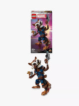 John Lewis LEGO Marvel Rocket and Baby Groot Building Figures 566 Pieces- Buy online at McGrocer