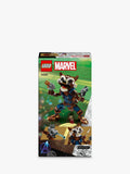 LEGO Rocket and Baby Groot Figures 566 Pieces, UK version