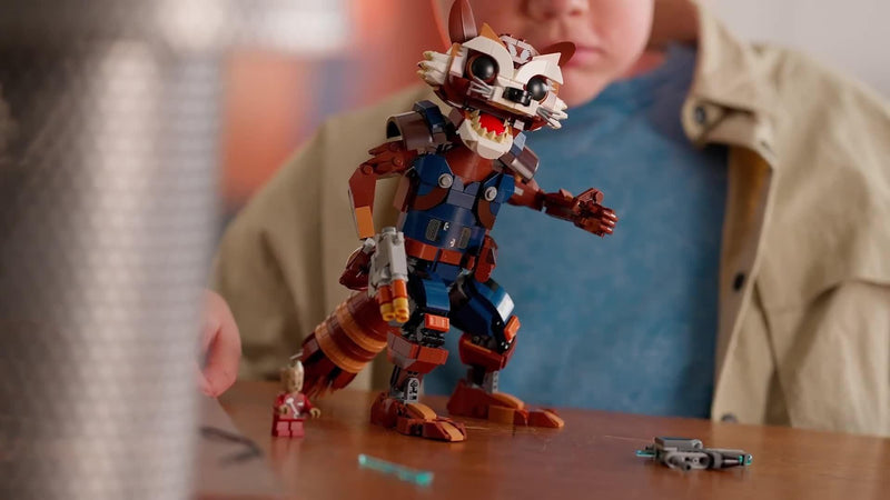 LEGO Rocket and Baby Groot Figures 566 Pieces, UK version