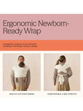 Ergobaby Aura baby carrier wrap one size - British product