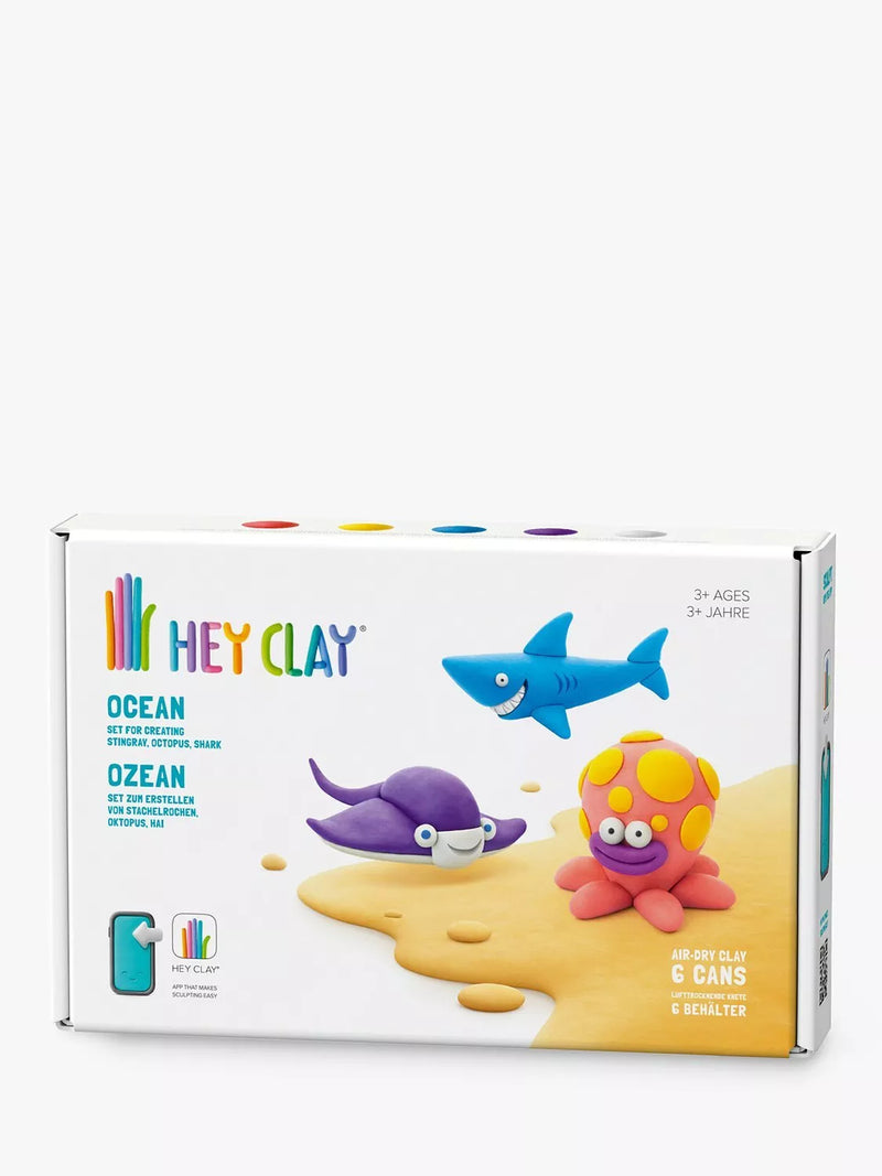 TOMY Hey Clay Ocean Craft Kit modelling clay set, UK version