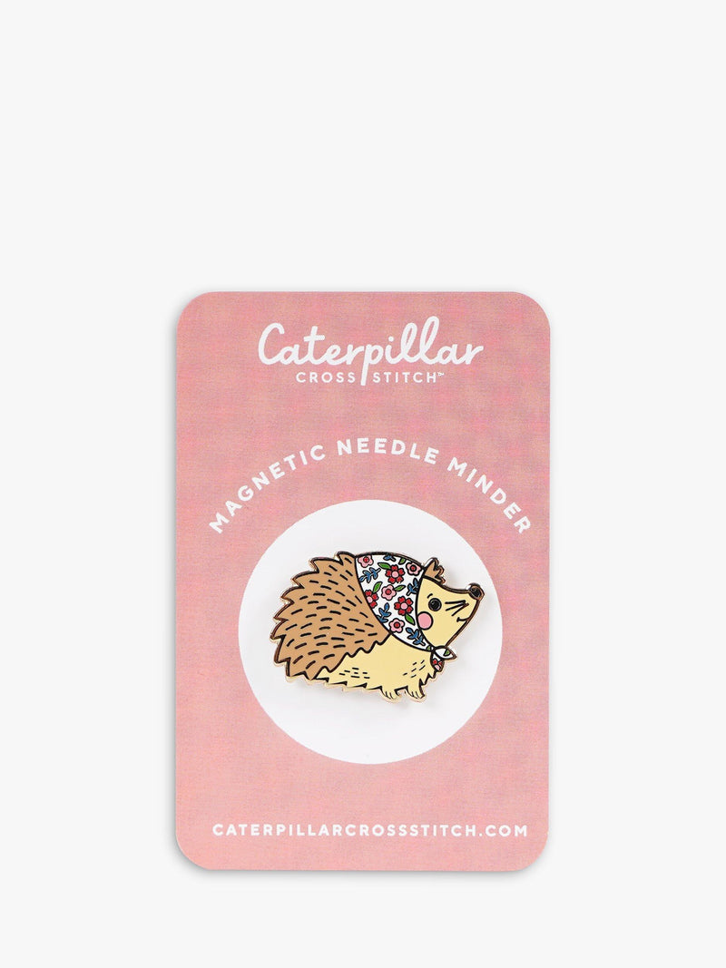 Caterpillar Cross Stitch Mrs. Hedgehog needle minder (British brand)