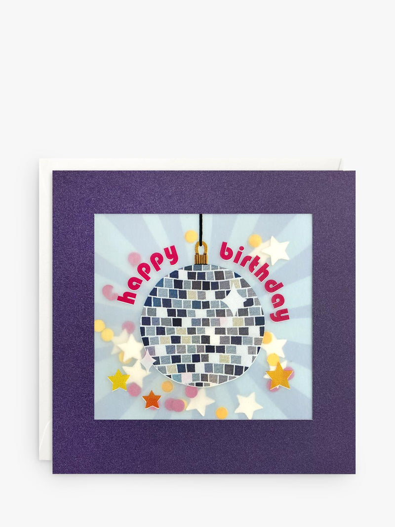 Blank Inside Birthday Greeting Card with Envelope